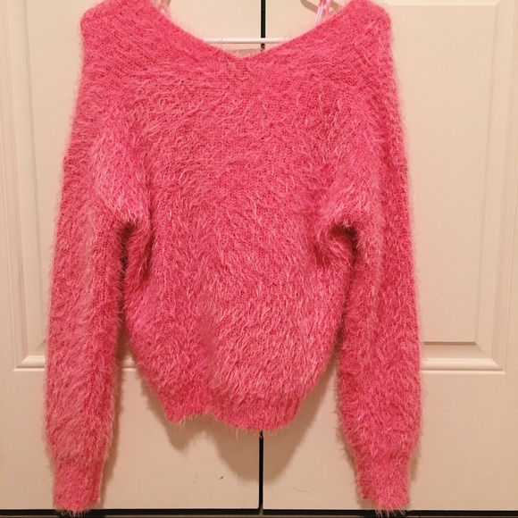 Pink Eyelash Sweater | Poshmark